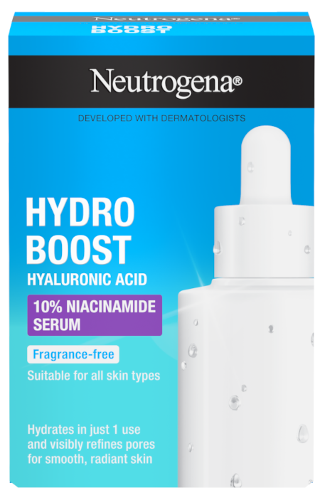 NEUTROGENA Hydro Boost serums ar 10% niacīnamīdu, 30 ml