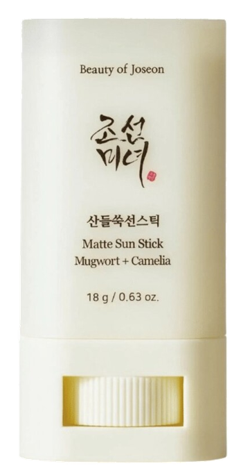 BEAUTY OF JOSEON Centellas un mugvorts, matēts SPF 50+ PA++++ saules zīmulis (18 g)
