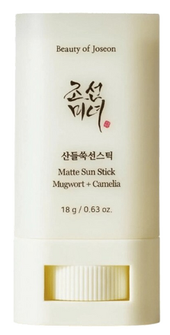 BEAUTY OF JOSEON Centellas un mugvorts, matēts SPF 50+ PA++++ saules zīmulis (18 g)