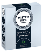 Prezervatīvi MISTER SIZE 47/160 mm - 3 gab.