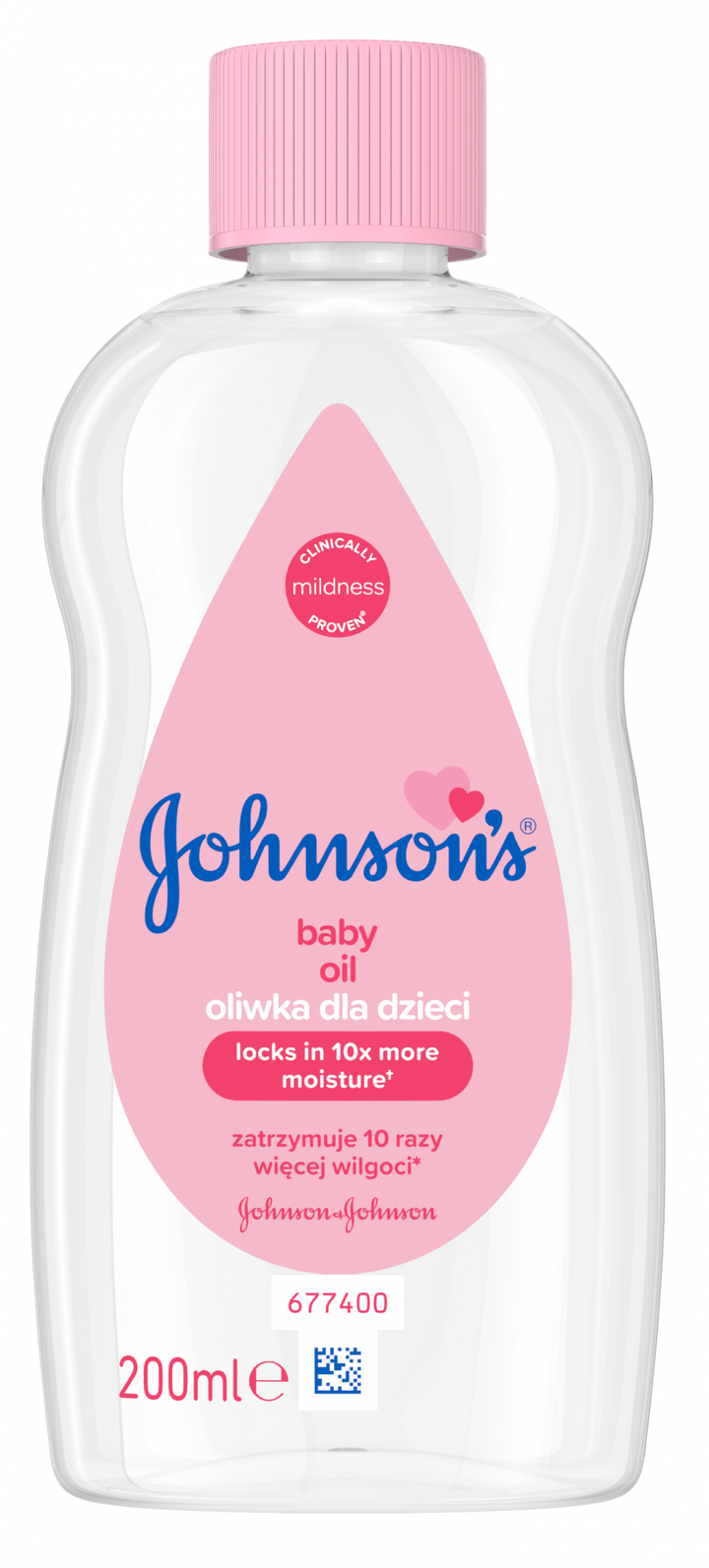 JOHNSONS Baby 200 ml ķermeņa eļļa