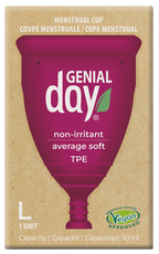 GENIAL DAY L izmēra TPE menstruālā piltuve - 1 vienība