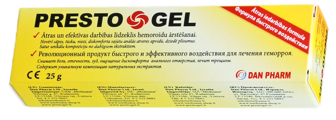 PRESTO ģēls 25 g