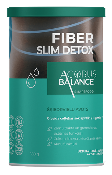 Detox pulveris ACORUS BALANCE Slim, 180 g