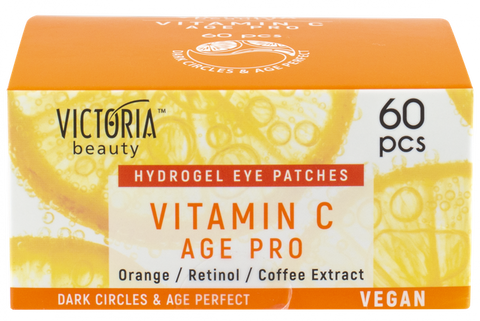 VICTORIA BEAUTY Age Pro gēla acu spilventiņi ar C vitamīnu, 60 gab.