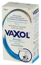 VAXOL 10 ml ausu tīrīšanas izsmidzinājums