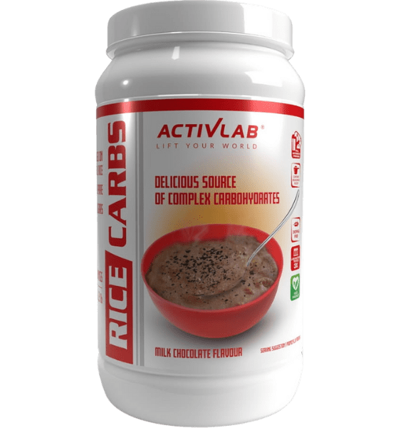 ActivLab Rice Carbs pienotē mājās ar piena šokolādi, 1000 g