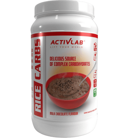 ActivLab Rice Carbs pienotē mājās ar piena šokolādi, 1000 g