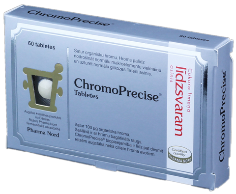 PHARMA NORD ChromoPrecise, 60 tabletes