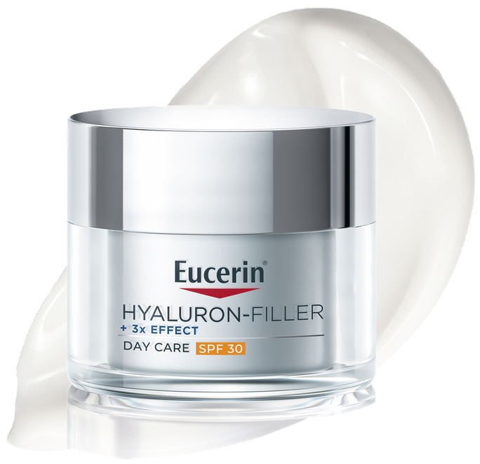 EUCERIN Hyaluron-Filler +3x Effect SPF 30 dienas sejas krēms, 50 ml