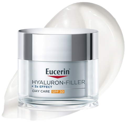 EUCERIN Hyaluron-Filler +3x Effect SPF 30 dienas sejas krēms, 50 ml