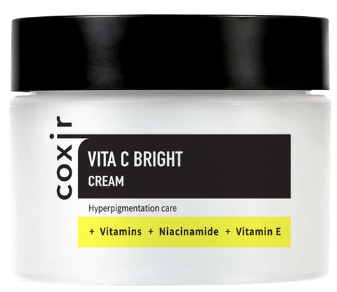 COXIR Vita C sejas krēms spilgtumam, 50 ml