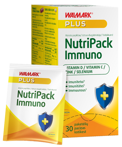 Walmark NutriPack Immuno, 30 paciņas imunsistēmas atbalstam