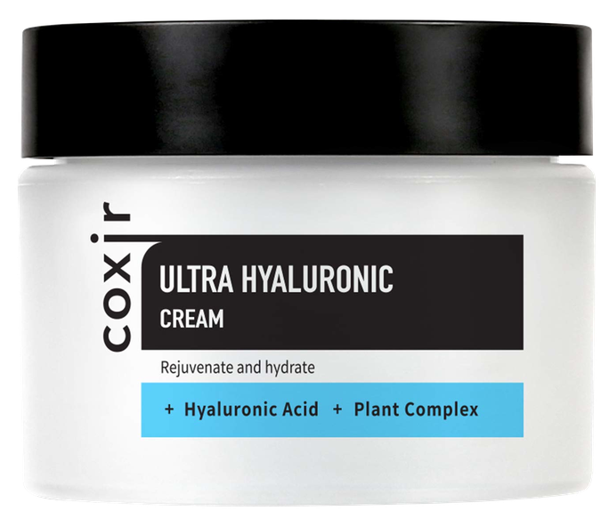 COXIR sejas krēms ar hialuronskābi, 50 ml