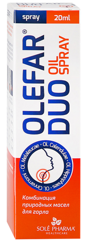 Sprejs OLEFAR DUO, 20 ml
