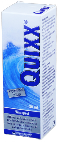 Quixx deguna aerosols Jūras ūdens, 30 ml