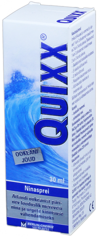 Quixx deguna aerosols Jūras ūdens, 30 ml