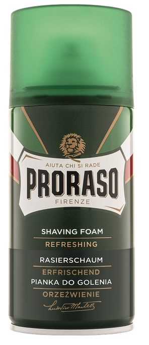 PRORASO skūšanās putas ar atsvaidzinošo efektu, 300 ml