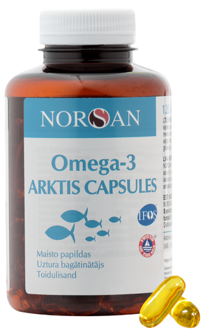 NORSAN Arktis Omega-3 120 kapsulas