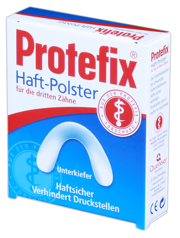 PROTEFIX Half-Polster UK apakšžokļa protēzes fiksatora komplekts, 30 gab.