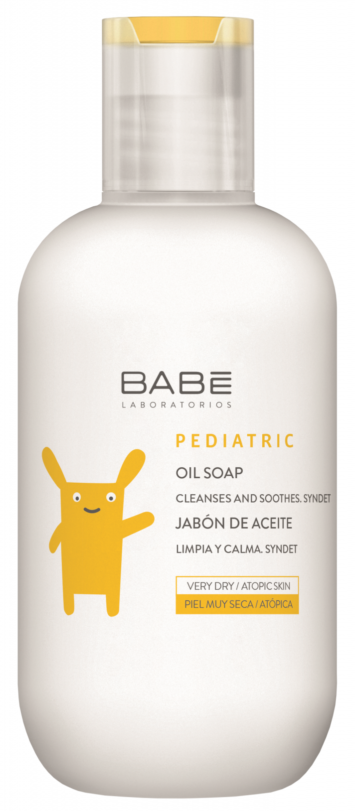 BABE Pediatric šķidrās ziepes eļļu bāzē bērniem, 200 ml