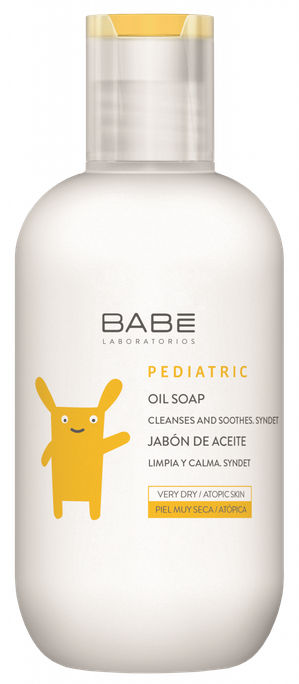 BABE Pediatric šķidrās ziepes eļļu bāzē bērniem, 200 ml