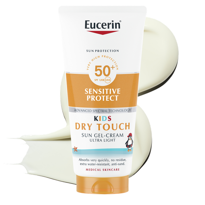 EUCERIN Kids Dry Touch 200 ml aizsargkrēms-gels SPF 50+