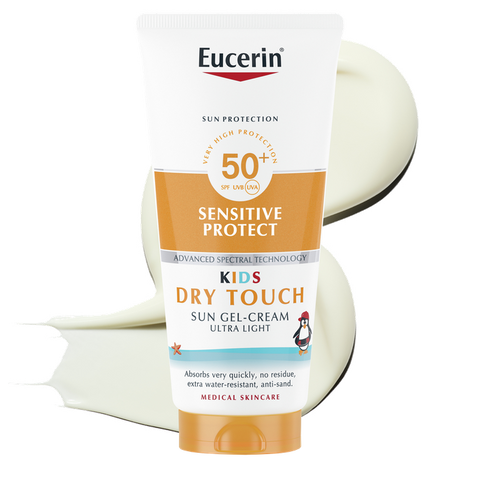EUCERIN Kids Dry Touch 200 ml aizsargkrēms-gels SPF 50+