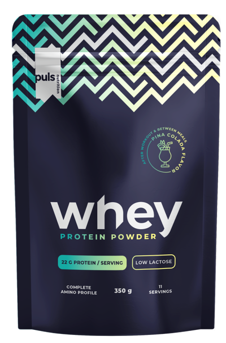 PULS NUTRITION Whey Protein Pina Colada Low Lactose pulveris, 350 g