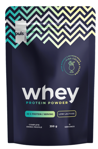 PULS NUTRITION Whey Protein Pina Colada Low Lactose pulveris, 350 g