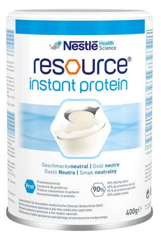 NESTLE Resource Instant Protein – 400 g olbaltumvielu pulveris