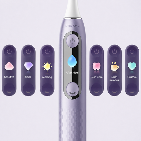 Elektriskā zobu birste DREAME Sonic E10F Purple, vienības skaits - 1