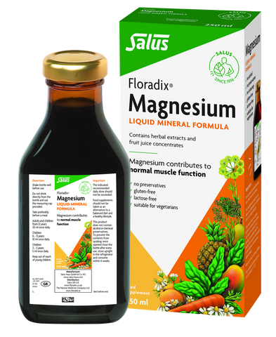 Magnesium FLORADIX šķīdumā - 250 ml
