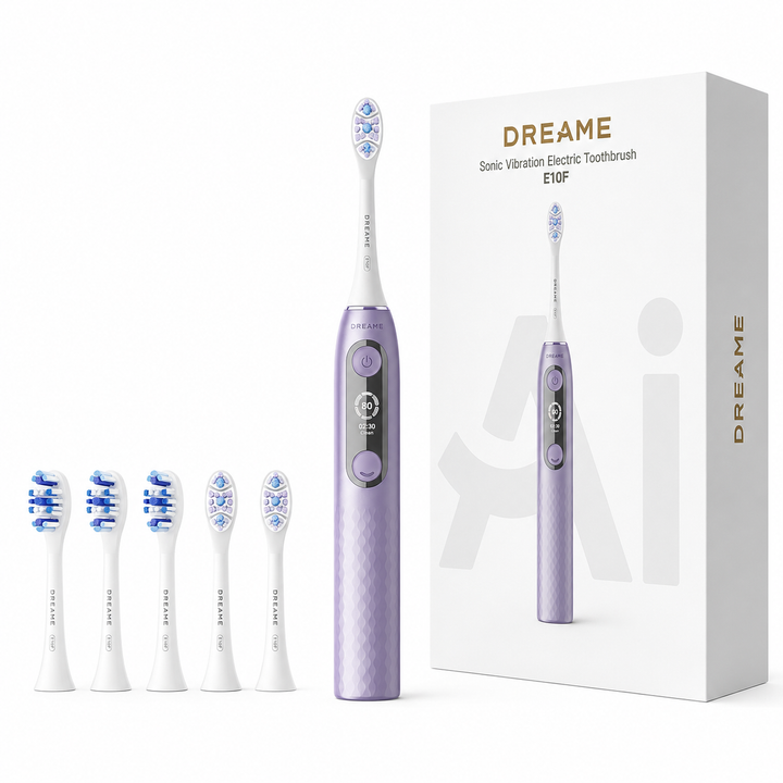 Elektriskā zobu birste DREAME Sonic E10F Purple, vienības skaits - 1