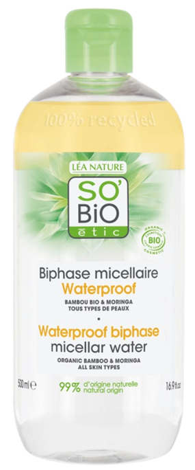 SO BIO ETIC Divfāžu micelārais ūdens 500 ml