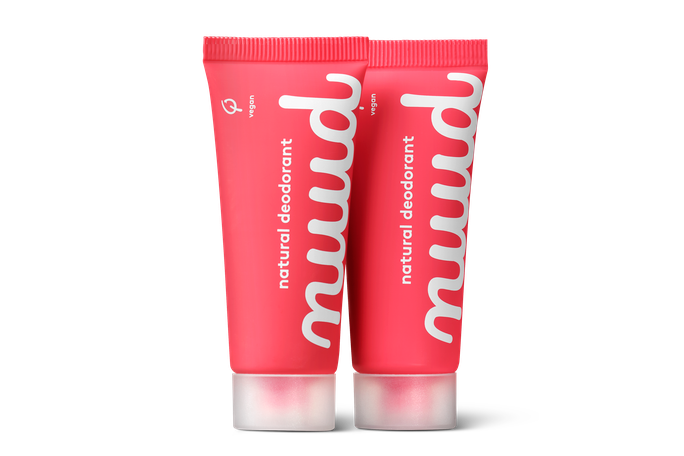 NUUD Krēmveida dezodorants Red New Smarter Pack, 2x20ml, 1 gab.