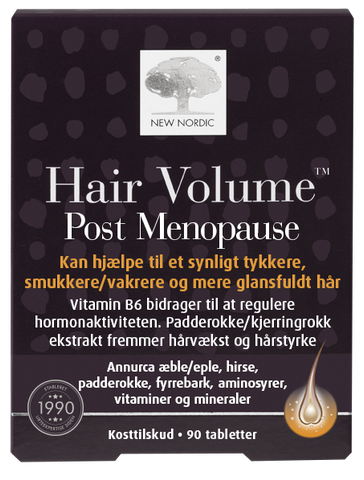 NEW NORDIC Tabletes matu apjomam pēc menopauzas, 90 gab.
