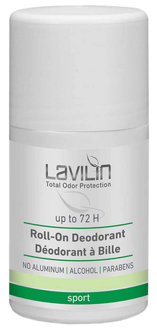 LAVILIN Sport 72H dezodorants rullīšu formā, 80 ml — kopīga smarža aizsardzība