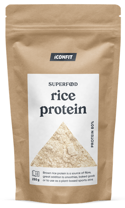 ICONFIT 80 % brūnā rīsu proteīna pulveris 200 g