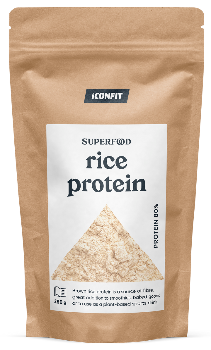 ICONFIT 80 % brūnā rīsu proteīna pulveris 200 g