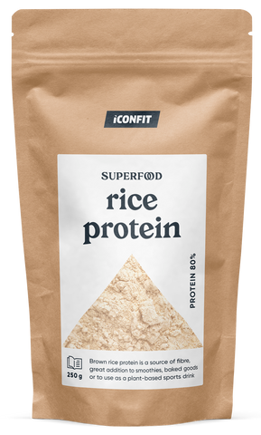 ICONFIT 80 % brūnā rīsu proteīna pulveris 200 g