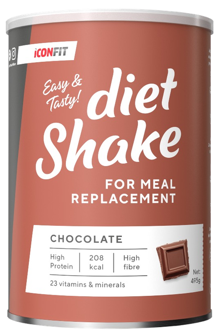 Šokolādes kokteiļš ICONFIT Diet Shake - 495 g