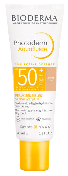 BIODERMA Photoderm MAX akvafluīds ar toni SPF 50+, 40 ml