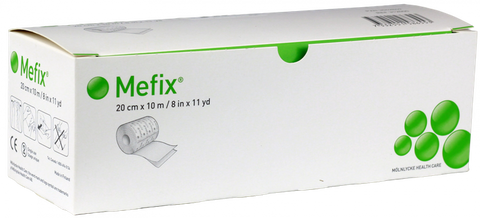 MEFIX leikoplasts rullī 10 m × 20 cm, 1 vienība