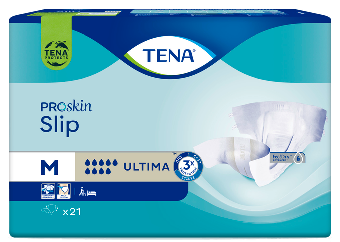 TENA Slip Ultima M — 21 gab. pieaugušo autiņbiksītes