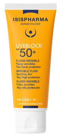 ISISPHARMA Uveblock fluīds SPF 50+ ādas aizsardzībai, 40 ml