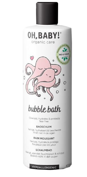 Organiska bērna vannasputu formula OH, BABY! 400 ml