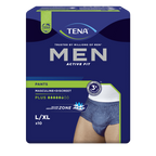 TENA Men Pants Plus biksītes L/XL izmērā, 10 gab.