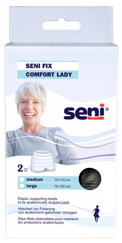 SENI Fix Comfort Lady Black biksītes urīnpūšļa kontrolei, 2 gab.