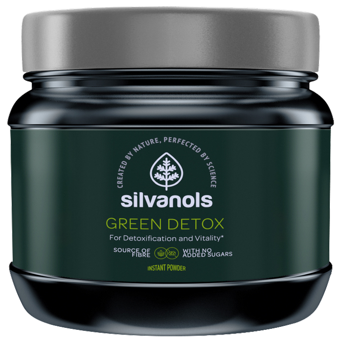 Green Detox pulveris SILVANOLS, 300 g